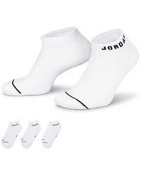 Nike - Jordan Everyday No-show Socks (3 Pairs) - Lyst