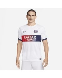 Nike - Paris Saint-germain 2023/24 Stadium Away Dri-fit Football Shirt 50% Recycled Polyester - Lyst