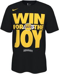 Nike - Los Angeles Lakers Playoff Mantra 2025 Nba T-Shirt - Lyst