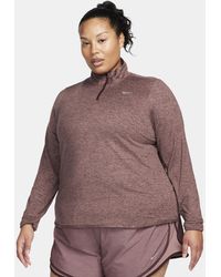 Nike - Dri-fit Swift Uv 1/4-zip Running Top 50% Recycled Polyester - Lyst