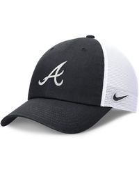 Nike - Atlanta Braves Evergreen Club Mlb Trucker Adjustable Hat - Lyst