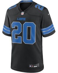 Nike - Barry Sanders Detroit Lions Nfl Game Football Jersey - Lyst