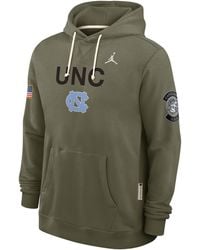 Nike - North Carolina 2025 Military Appreciation Brand Dri-Fit College Pullover Hoodie - Lyst