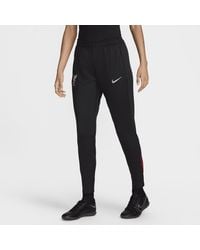Nike - Pantaloni da calcio in maglia dri-fit liverpool fc strike - Lyst