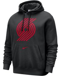 Nike - Portland Trail Blazers Club City Edition Nba Fleece Pullover Hoodie - Lyst