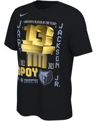 Nike - Jaren Jackson Jr. Memphis Grizzlies Nba 2023 Defensive Player Of The Year T-shirt - Lyst