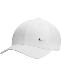 Nike Unisex Sportswear Heritage 86 Cap In White,