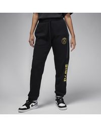 Nike - Pantaloni da calcio con grafica jordan paris saint-germain brooklyn fleece - Lyst