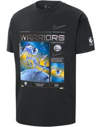 Nike - Golden State Warriors Courtside Nba Max90 T-shirt - Lyst