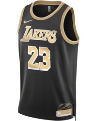Nike - Lebron James Los Angeles Lakers 2024 Select Series Dri-fit Nba Swingman Jersey Polyester - Lyst