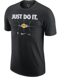 Nike - Los Angeles Lakers Essential Nike Nba T-shirt - Lyst
