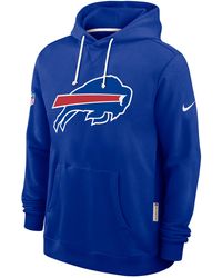 Nike - Buffalo Bills Initial Home Sideline Dri-Fit Nfl Pullover Hoodie - Lyst