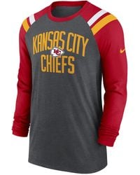 Nike Men's Yard Line (NFL Kansas City Chiefs) T-Shirt in Red, Size: Large | NKGW65N7G-079