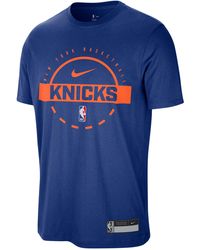 Nike - New York Knicks Authentics Dri-Fit Nba Practice T-Shirt - Lyst
