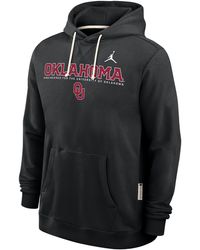 Nike - Oklahoma Sideline Brand Dri-Fit College Pullover Hoodie - Lyst