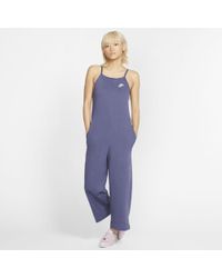 Women's Nike Full-length jumpsuits On Sale - Lyst