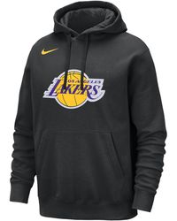 Nike - Los Angeles Lakers Club Nba Pullover Hoodie Fleece/club Fleece - Lyst