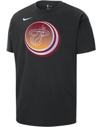 Nike - Miami Heat Essential Nba T-shirt - Lyst