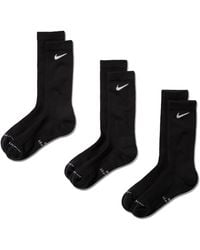 Nike - Everyday Elevated Crew Socks (3 Pairs) - Lyst