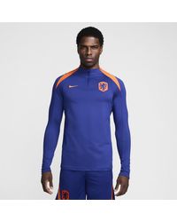 Nike - Netherlands Strike Dri-fit Football Drill Top Polyester - Lyst