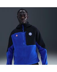 Nike - Inter Milan "Wolf Tree" Plus Se Acg Soccer Full-Zip Hoodie - Lyst