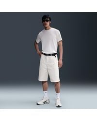 Nike - Life Grote Canvasshorts Voor - Lyst