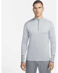 Nike Therma Sphere Element Men's Long Sleeve Half-zip Running Top in Blue  for Men | Lyst