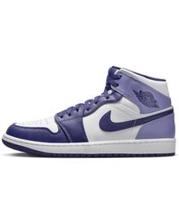 Nike - Air 1 Mid "lakers" Shoes - Lyst