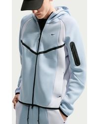 Nike - Tech Color-Block Full-Zip Fleece Windrunner Jacket - Lyst