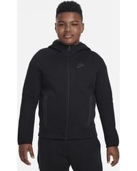 Nike - Sportswear Tech Fleece Older Kids' (Boys') Full-Zip Hoodie (Extended Size) - Lyst