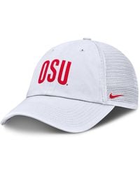 Nike - Ohio State Primetime Campus Club College Trucker Adjustable Hat - Lyst