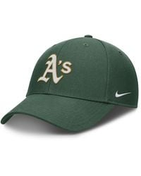 Nike - Oakland Athletics Evergreen Club Dri-fit Mlb Adjustable Hat - Lyst