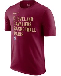 Nike - Cleveland Cavaliers Essential Dri-fit Nba T-shirt 50% Recycled Polyester - Lyst