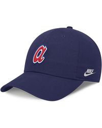 Nike - Atlanta Braves Rewind Cooperstown Club Mlb Adjustable Hat - Lyst