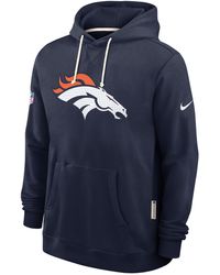 Nike - Denver Broncos Initial Home Sideline Dri-Fit Nfl Pullover Hoodie - Lyst