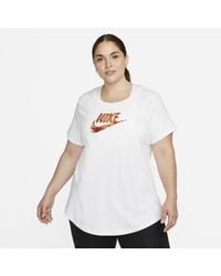 Nike Cotton "the Force Is Female" Women's T-shirt in White/Black/Black  (Black) - Lyst
