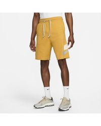 Nike Cotton Alumni Shorts in Charcoal 