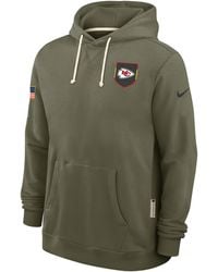 Nike - San Francisco 49Ers Salute To Service Sideline Dominant Force Dri-Fit Nfl Pullover Hoodie - Lyst