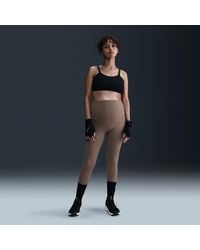 Nike - (M) One High-Waisted 7/8 Leggings With Pockets (Maternity) - Lyst