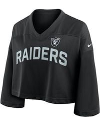 Nike - Las Vegas Raiders Wide Receiver Jersey Fashion Dri-Fit Nfl Cropped Top - Lyst