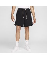 Nike - Standard Issue 8" Dri-Fit Fleece Basketball Shorts - Lyst
