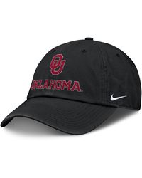 Nike - Oklahoma Sideline Club Gameday College Adjustable Hat - Lyst