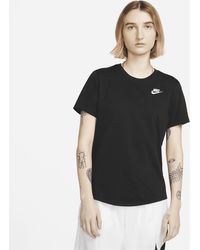 Nike - Sportswear Club Essentials T-shirt Cotton - Lyst
