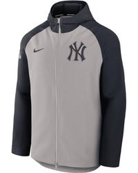 Nike - New York Yankees Authentic Collection Menâ Therma Mlb Full-Zip Jacket - Lyst
