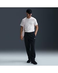 Nike - Club Open-Hem Fleece Trousers - Lyst