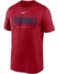 Nike - Cleveland Guardians Knockout Legend Dri-fit Mlb T-shirt - Lyst