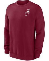 Nike - Alabama Club Fleece College Sweatshirt - Lyst