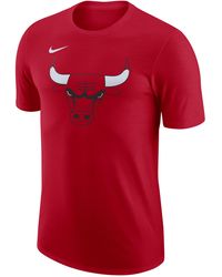 Nike - Chicago Bulls Essential Nba T-shirt Cotton - Lyst