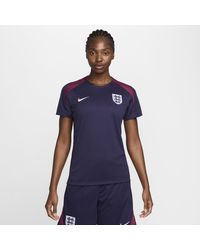 Nike - England Strike Dri-fit Football Short-sleeve Knit Top 50% Recycled Polyester - Lyst