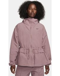 Nike - Giacca oversize con cappuccio sportswear everything wovens - Lyst